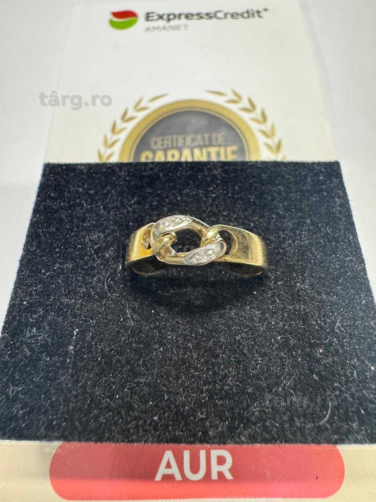 Inel din aur 18k (69359.1/ 10 Pacurari 1) Garantie 2 ani! 2