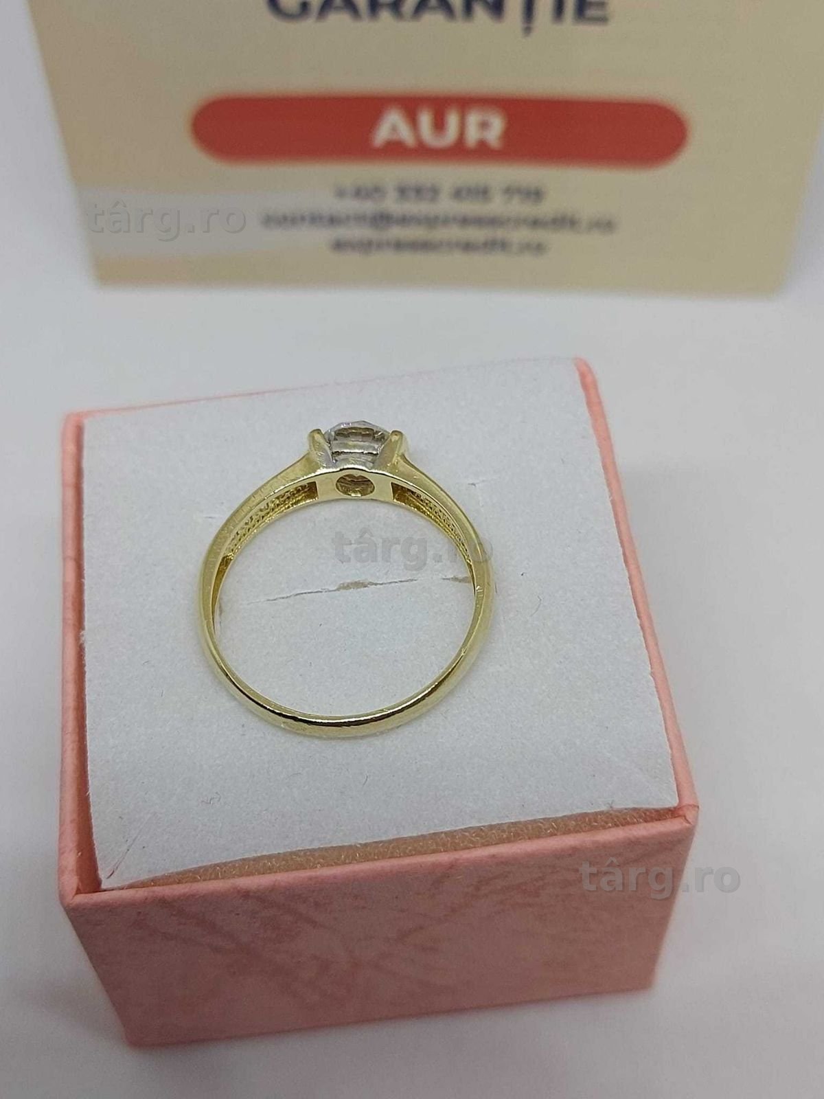 Inel aur 14k 2.45gr [35114.1/30 Pacurari 2] Garantie 2 ani! 3