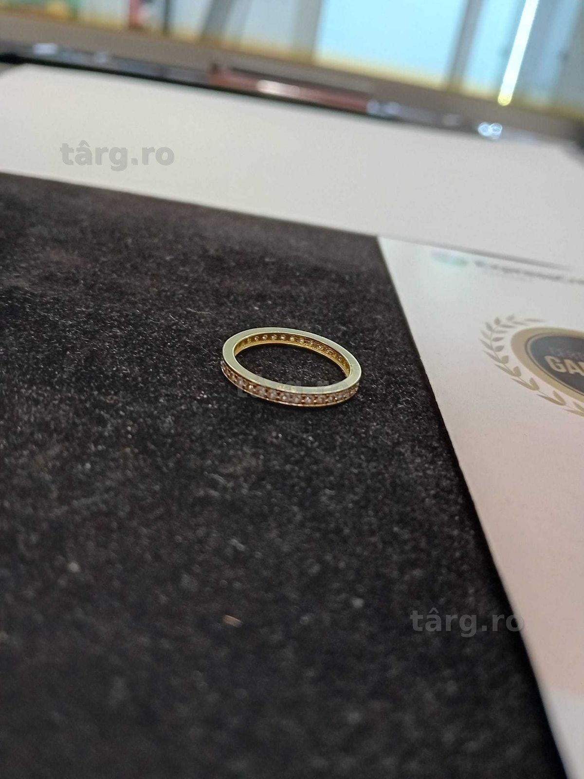 (Ag33) Inel Aur 14K/Garantie 2 Ani 2