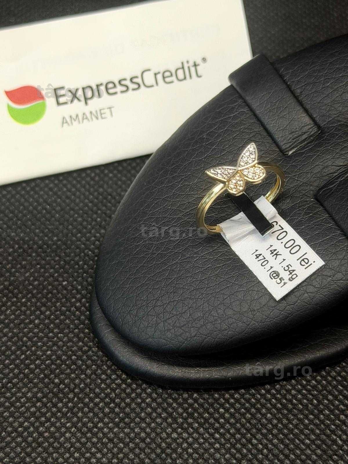 (AG51) Inel aur 14k 1.54g b1470 - Garantie 2 ani!
