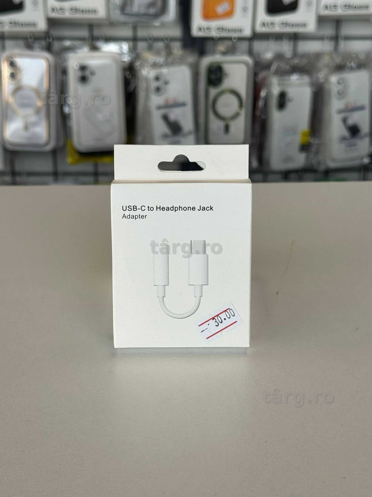 Adaptor Audio USB-C la Jack 3.5mm ,Cablu Adaptor