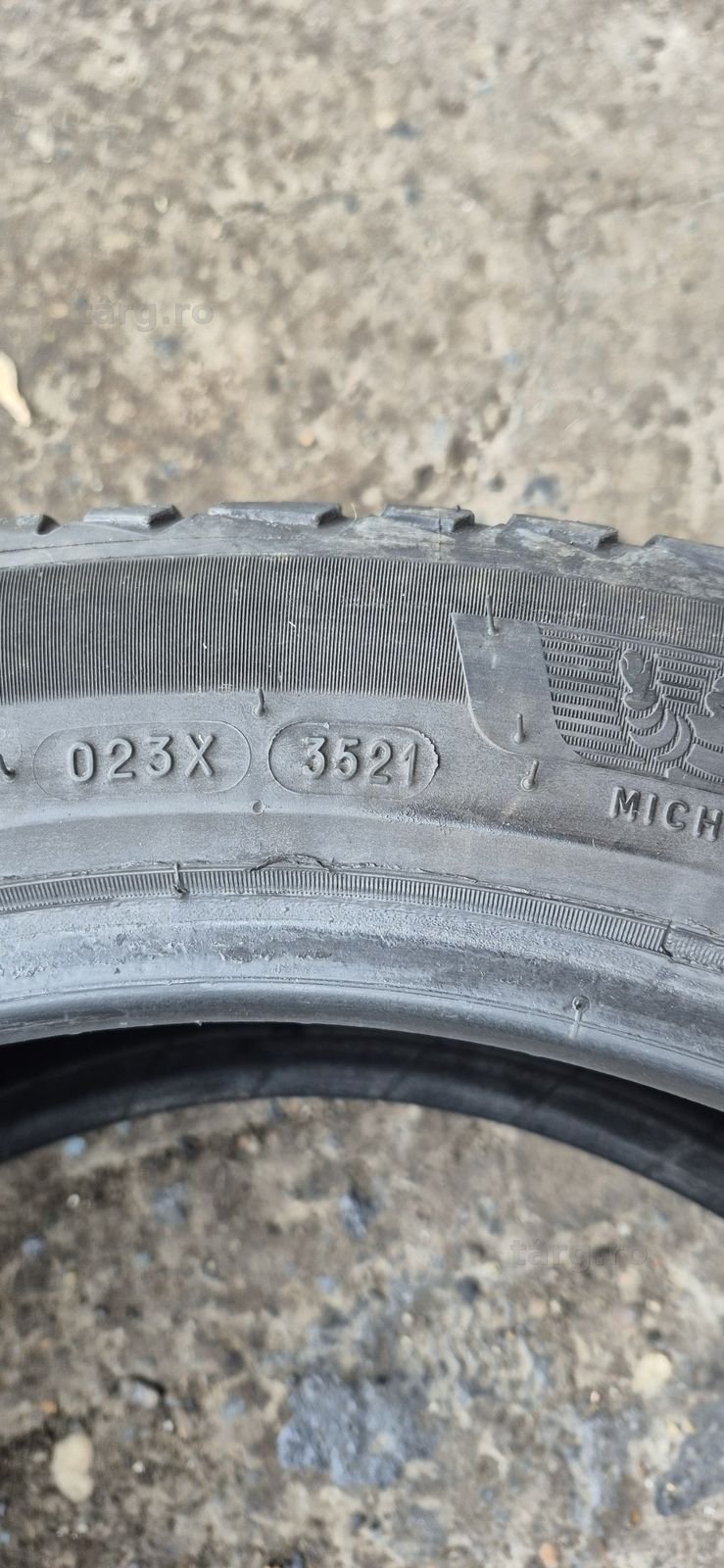 2 anvelope M+S Michelin 235/45/19,dot 2021.Pretul este pe bucata. 6