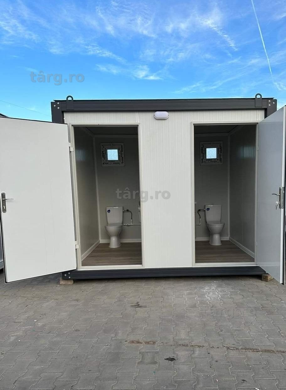 Vand container tip wc pentru plaja