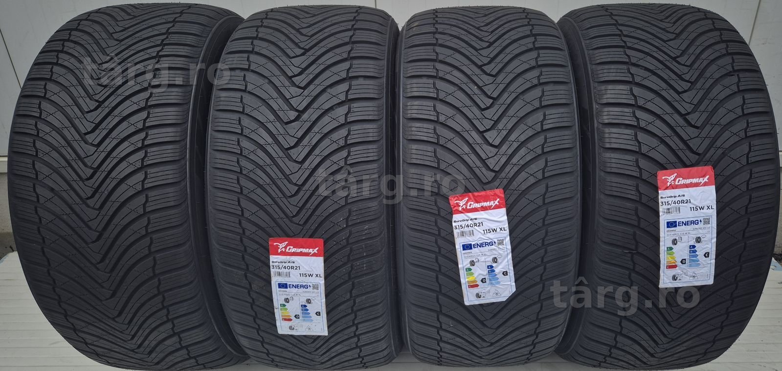 315/40 R21, 115W, GRIPMAX Suregrip A/S XL,  Anvelope all season M+S