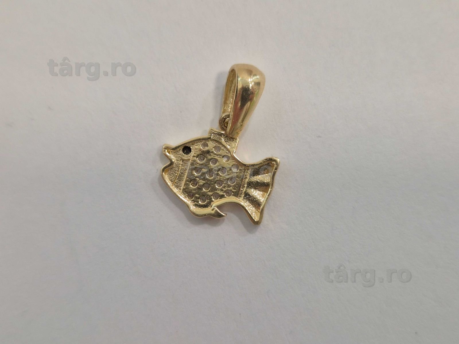 Medalion AUR 14K 1.23g (ECA 39 / B.18022.7) Garantie 2 ani! 2