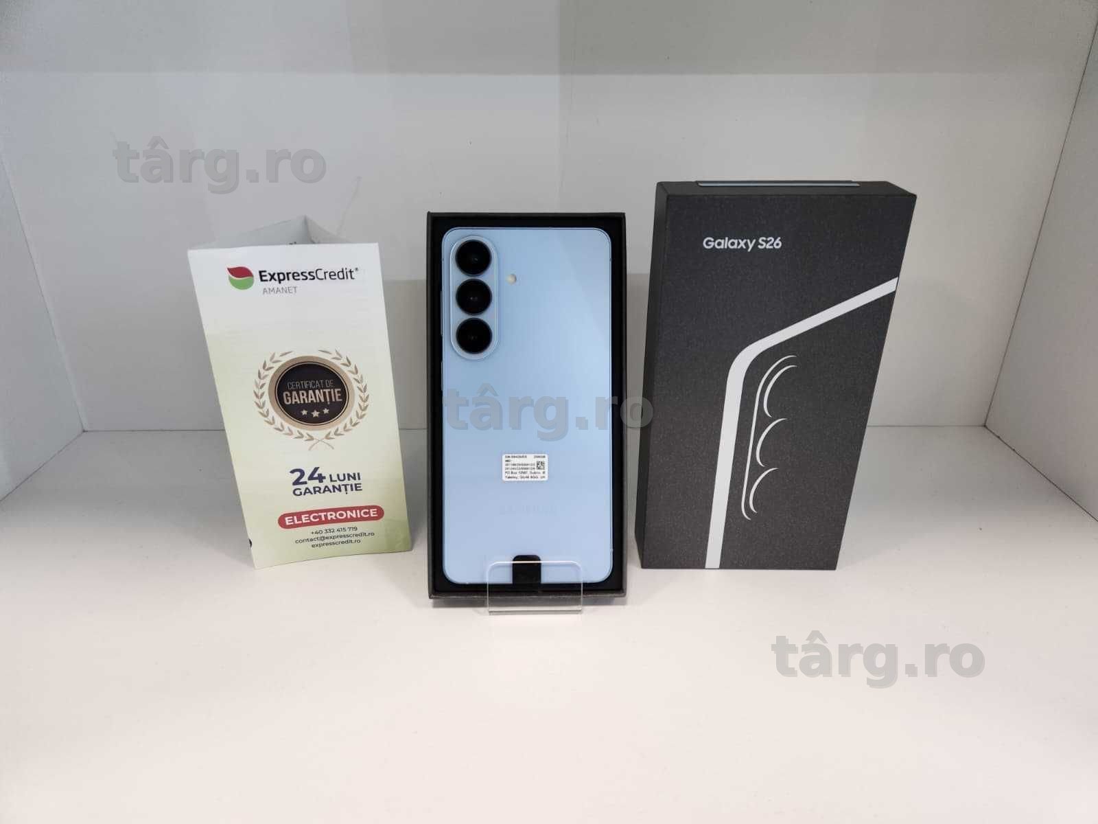 Samsung   S26 Nefolosit 12/256 gb  (Ag8 Tudor/B74776) – Garantie 2 Ani!