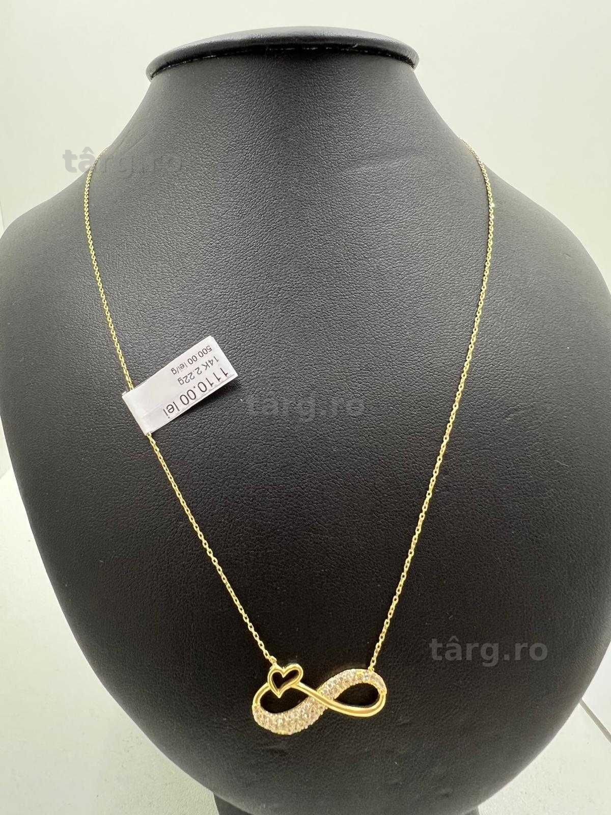 Colier  Aur 14K 2.40g (Ag25 Belvedere B.43548.1) Garantie 2 ani! 3