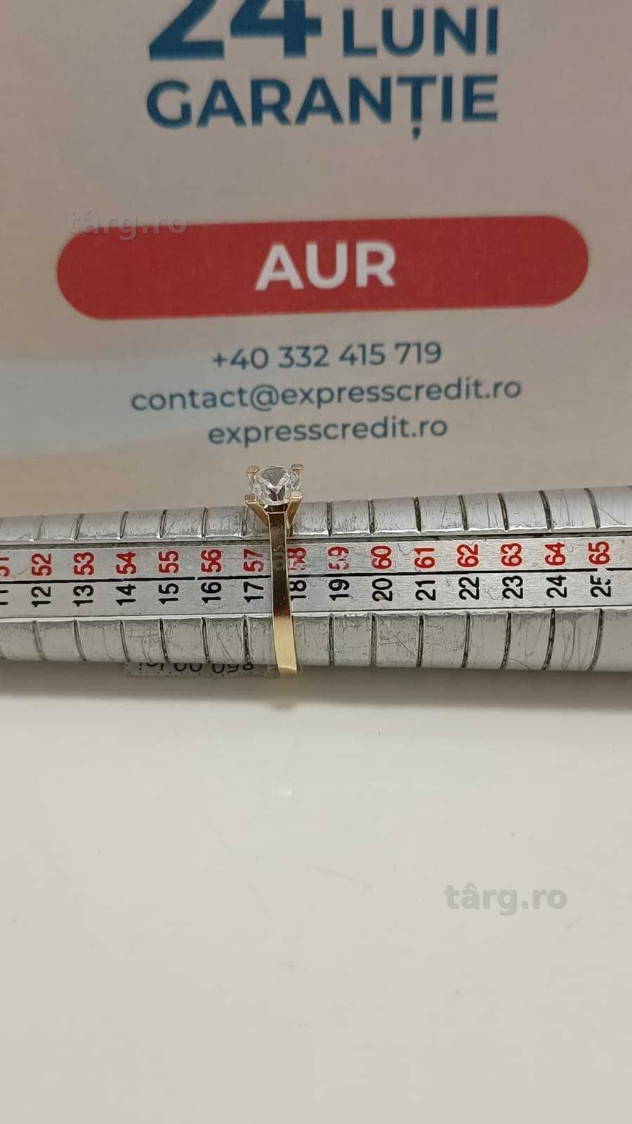 Inel aur 14K 1.90gr [AG24 Harlau B.46169.2] - Garantie 2 ani! 4