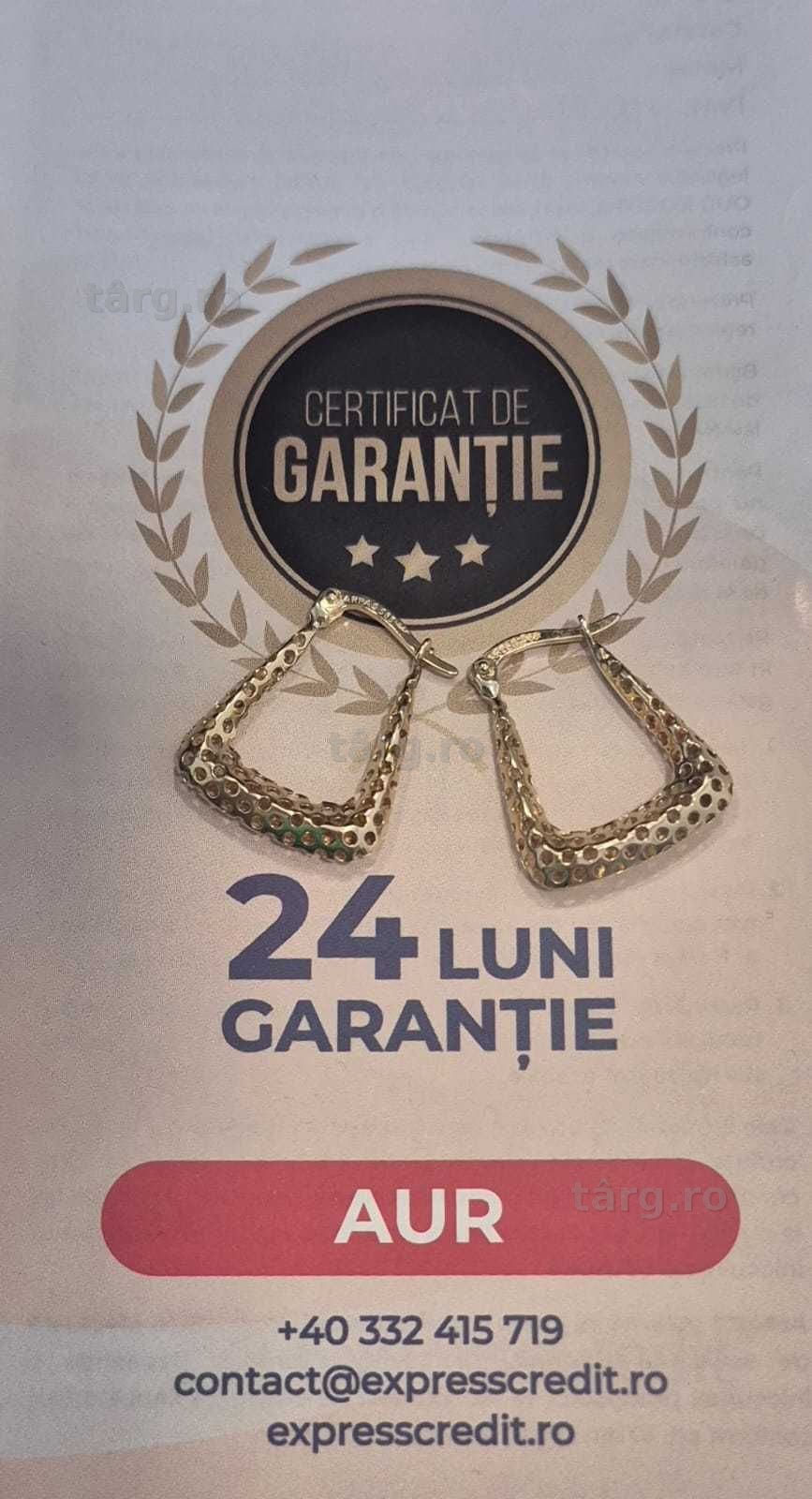 Cercei din aur (AG32 B28669.1) 2 ANI GARANTIE!