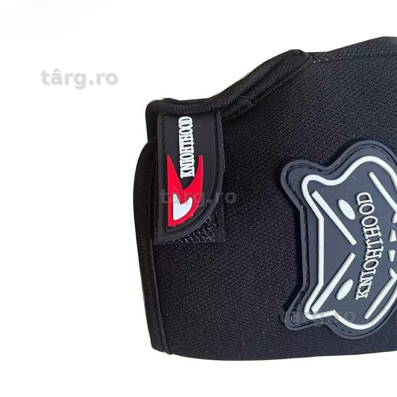 Manusi Moto/ATV/Bicicletă, Anti-Alunecare, Touchscreen, Respirabile, Negru 5