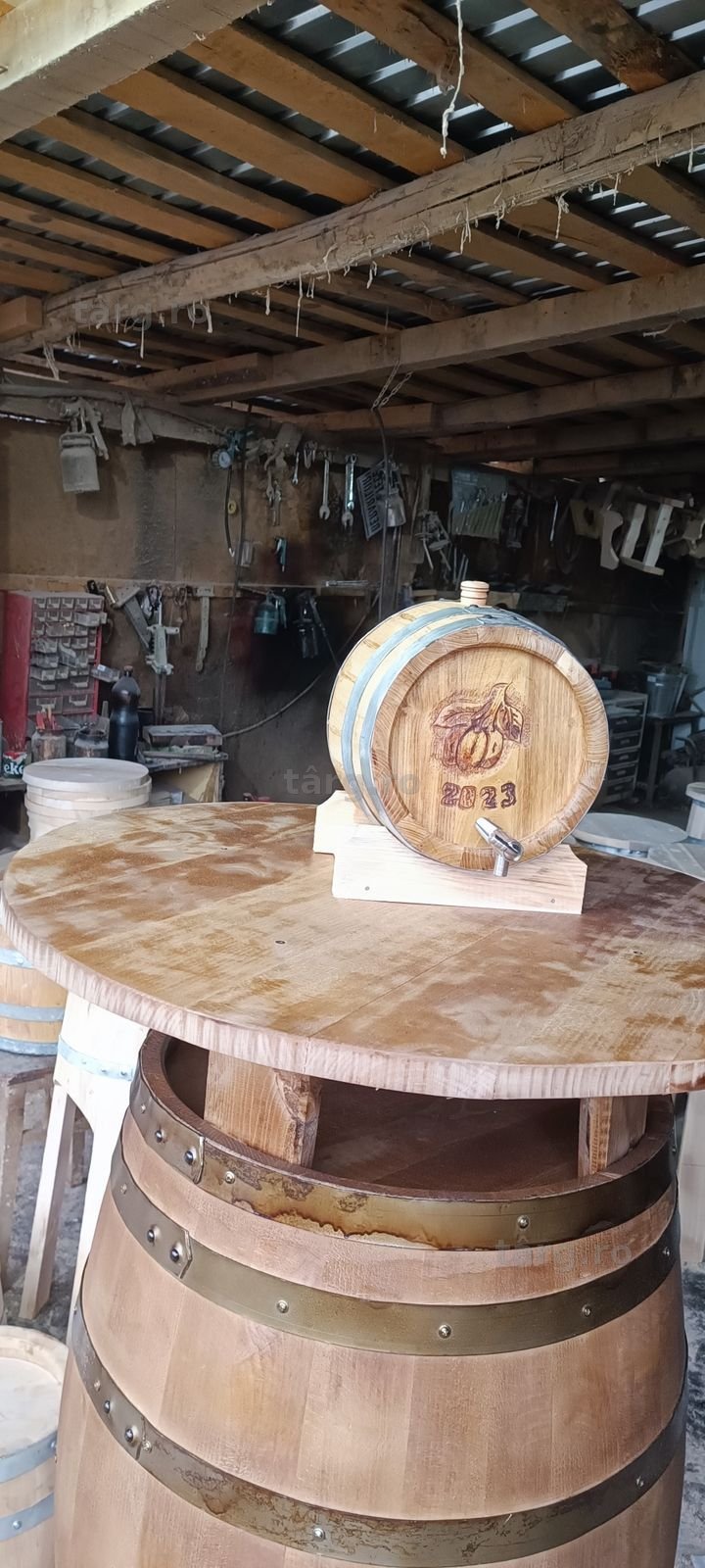 Butoi 10l dud,salcam sau stejar