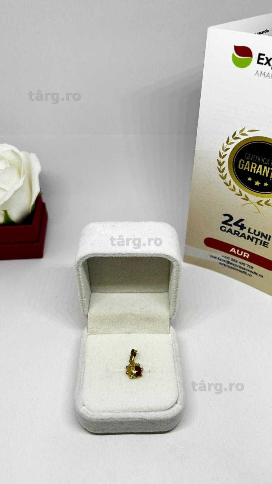 Pandantiv Aur 14K 0.44g (AG1 Alexandru B54364.9) - Garantie 2 ani!