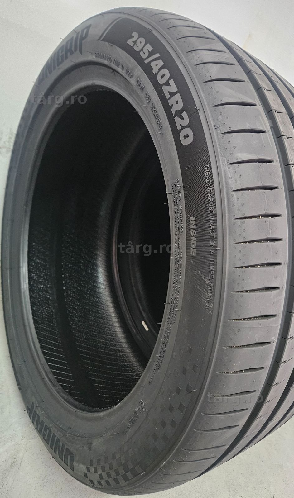 295/40 R20 110Y XL UNIGRIP (Gripmax) Anvelope noi vara protectie janta 5
