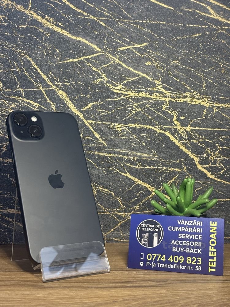 Iphone 15 Plus/128GB/2 ani Garantie Centrul de Telefoane/rate