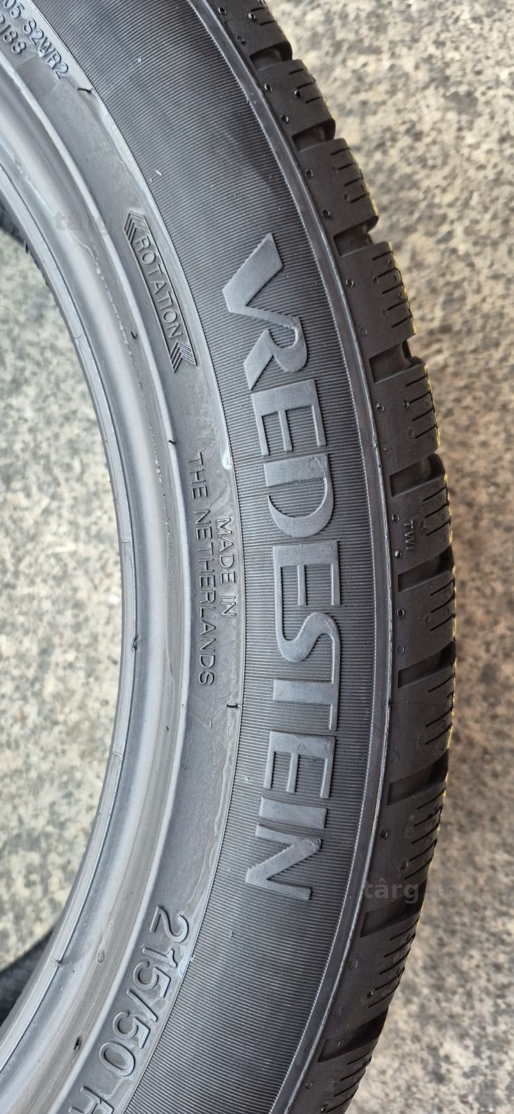 4 anvelope iarna Vredestein 215/50/18.Pretul este pe bucata. 4