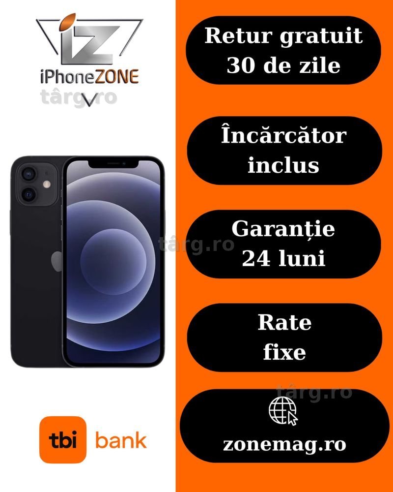 Iphone 12 mini 128GB 100% Garantie Rate BuyBack - zonemag.ro