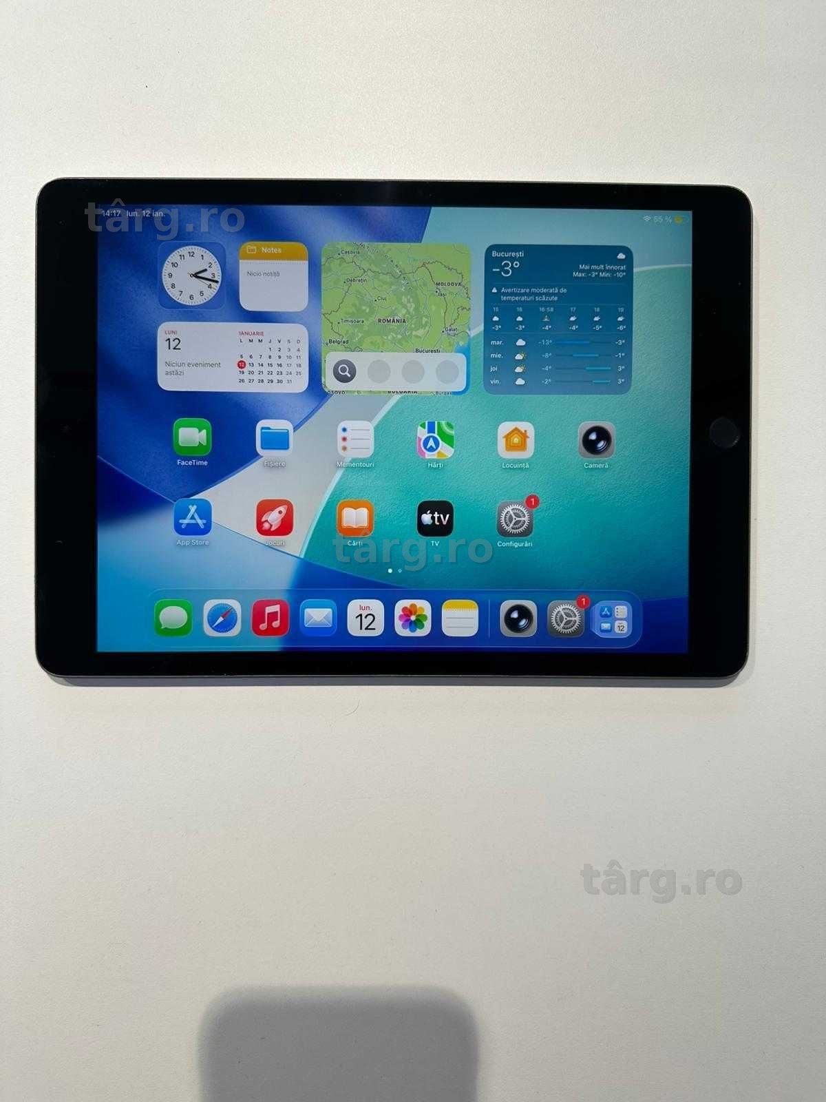 Tableta Apple Ipad 10.2 9th Gen 2021 (Ag50 B.7145) Garantie 2 ani! 2