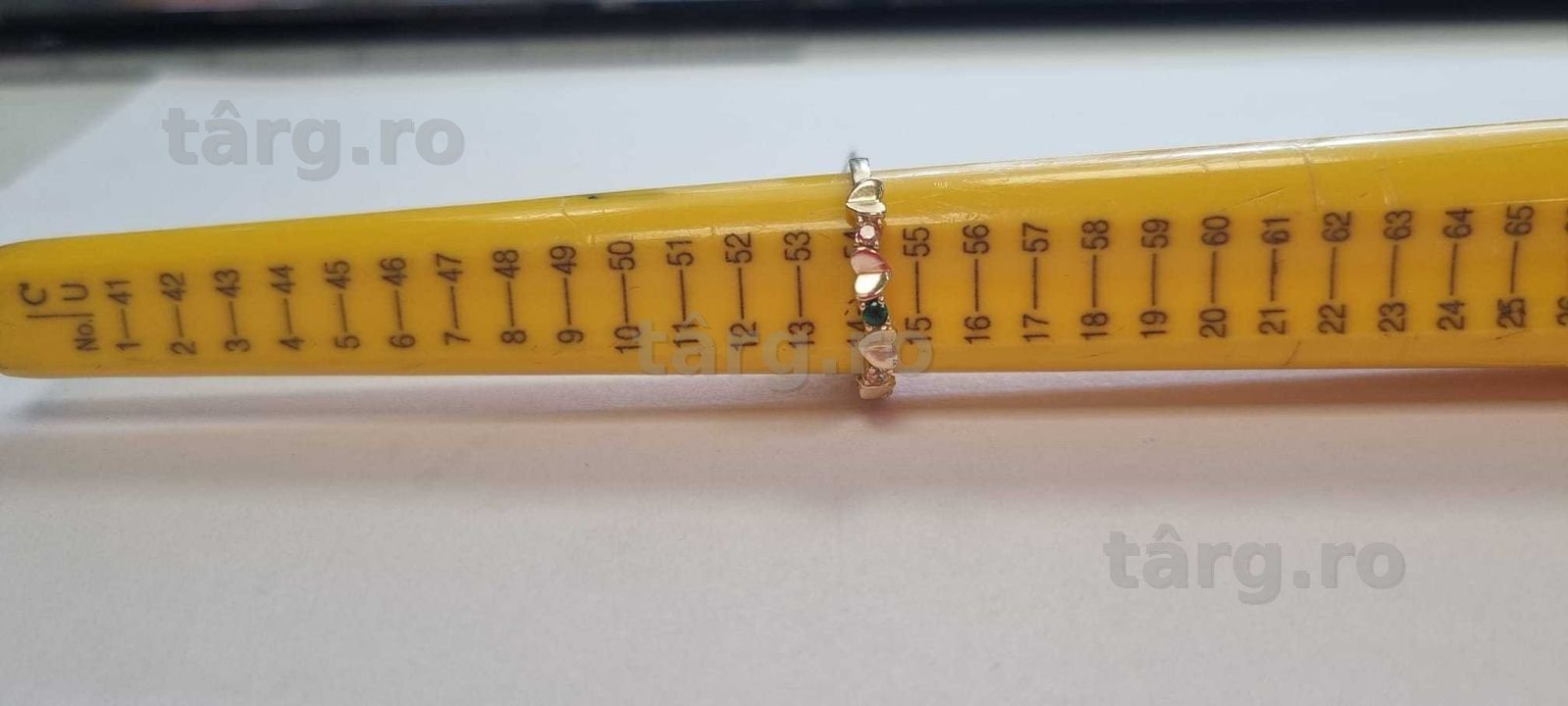 Inel Aur 14 K - 1.73 grame / 815 lei ( B34602.4 / Ag28 Doi Baieti ) 5