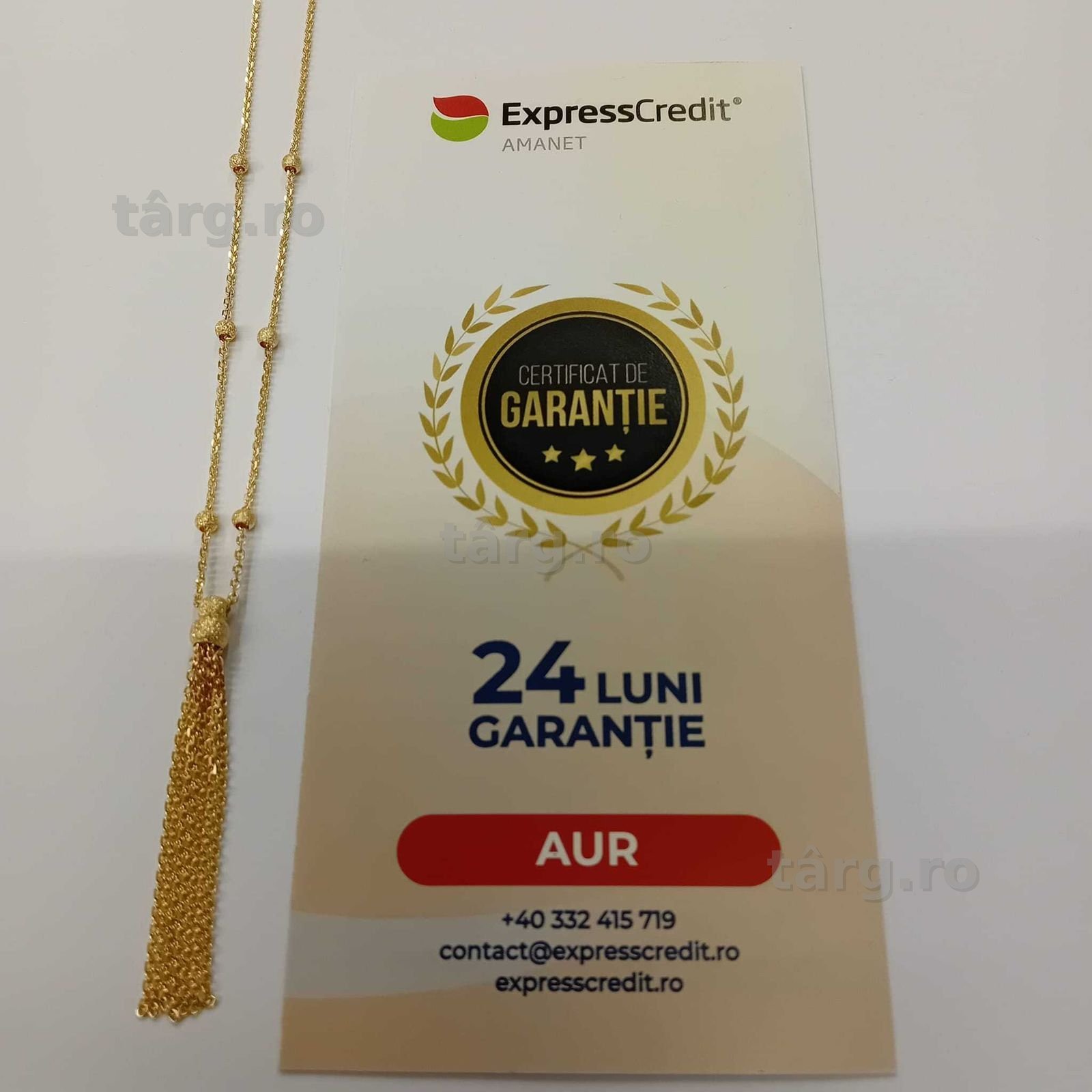 Colier Aur 14k 5.65g (ag49 Esplanada b.8718.2) 2 ani garantie
