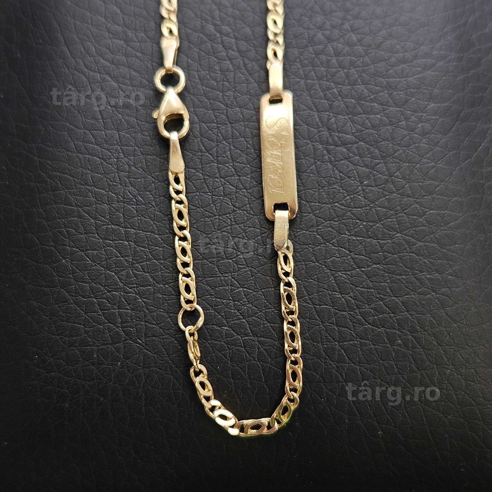 Bratara Aur 14K - 2.15 grame / 1025 lei ( B33989.6 / Ag28 Doi Baieti ) 3