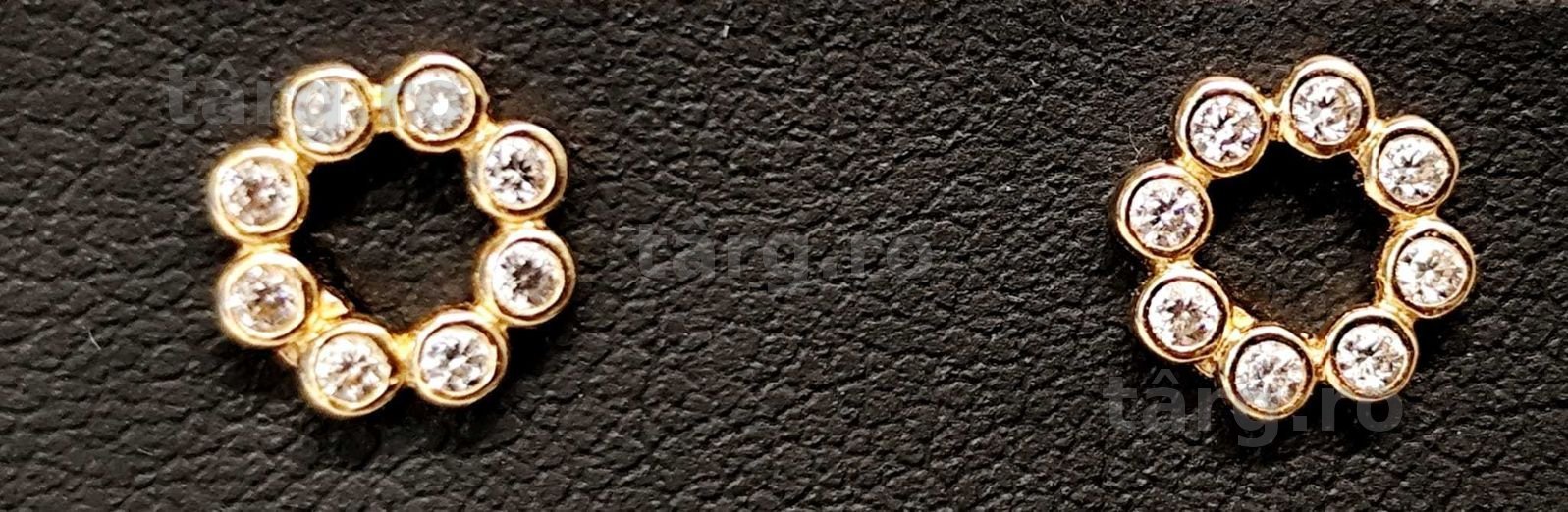 Cercei aur 14K 1.39gr (AG 35 B 13306.1/42) Garantie 2 ani ! 2