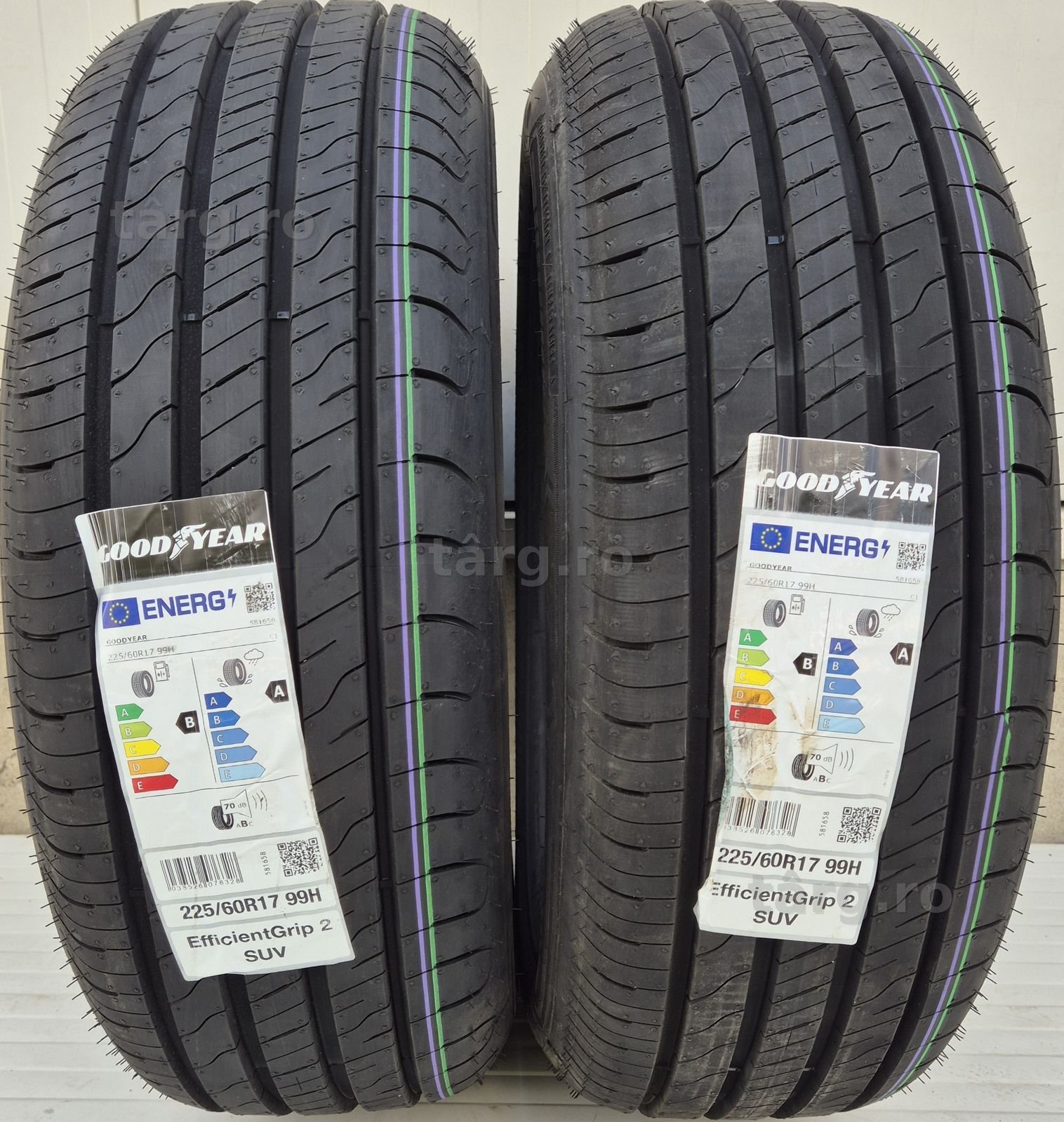 225/60 R17, 99H, GOODYEAR Effi Grip 2 SUV, Anvelope vara