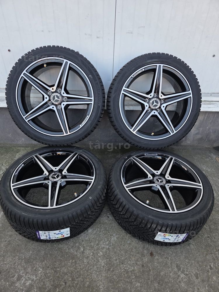 Roti noi de iarna Mercedes C-class R18 in doua latimi DOT2025