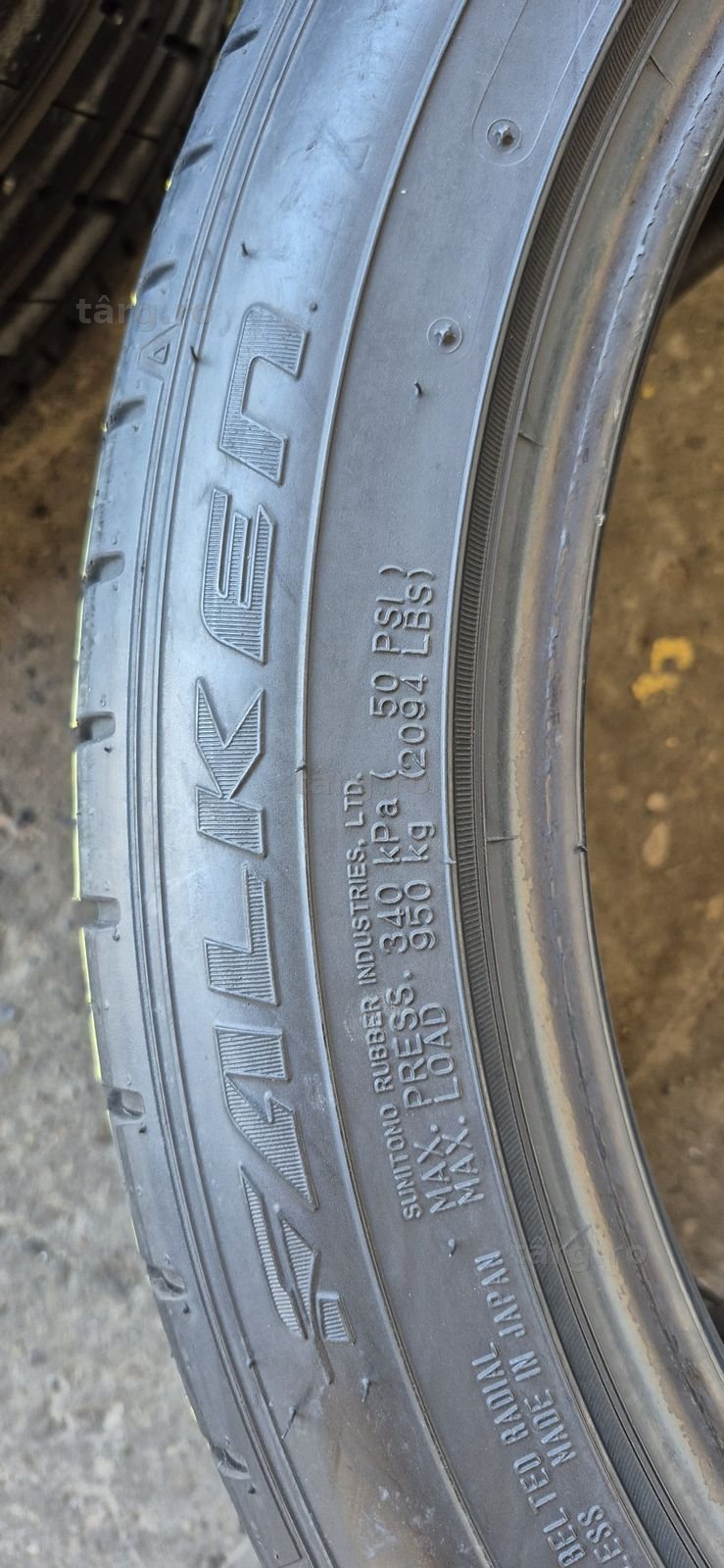 4 anvelope vara,fata Falken 275/40/20,spate Hankook 315/35/20.Pretul este pe bucata. 3