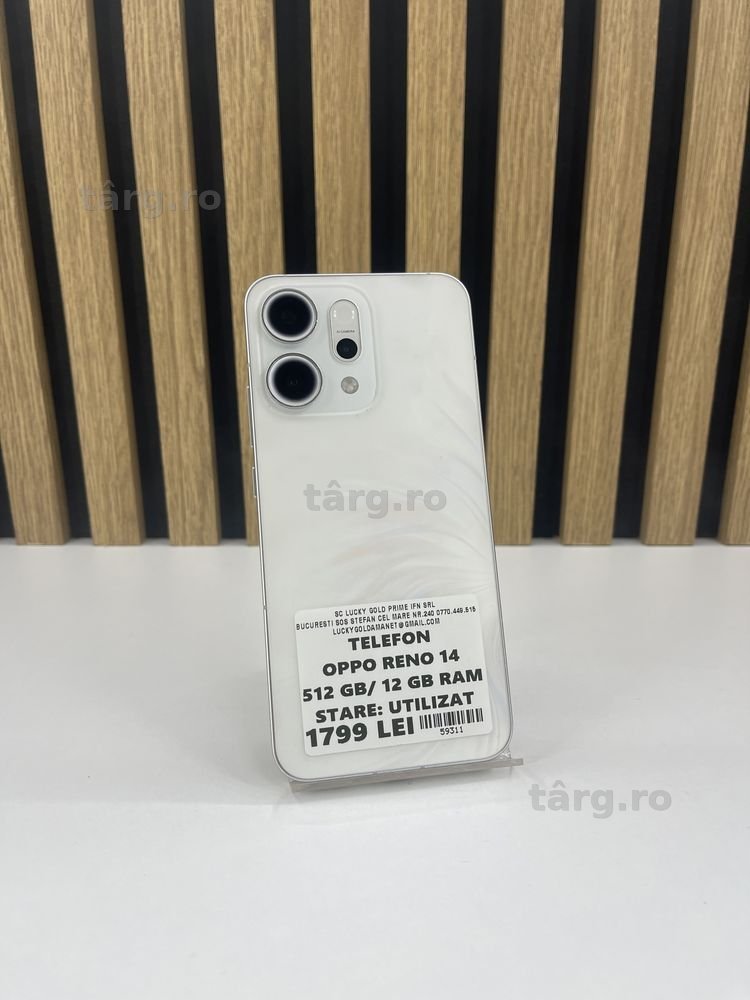 Oppo Reno 14 / 512GB 12GB RAM / FACTURA/GARANTIE #59311