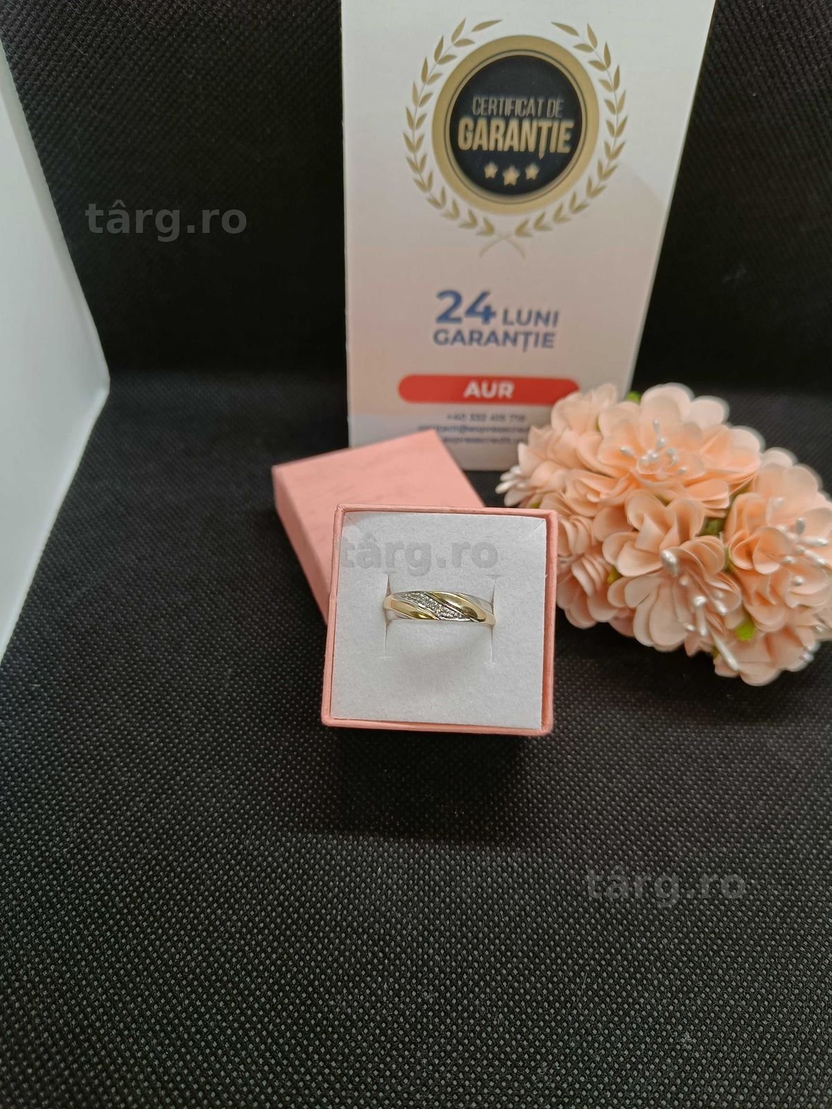 Inel aur 14K 3.40g (Ag16 Moldova b32329.5) - Garantie 2 ani!