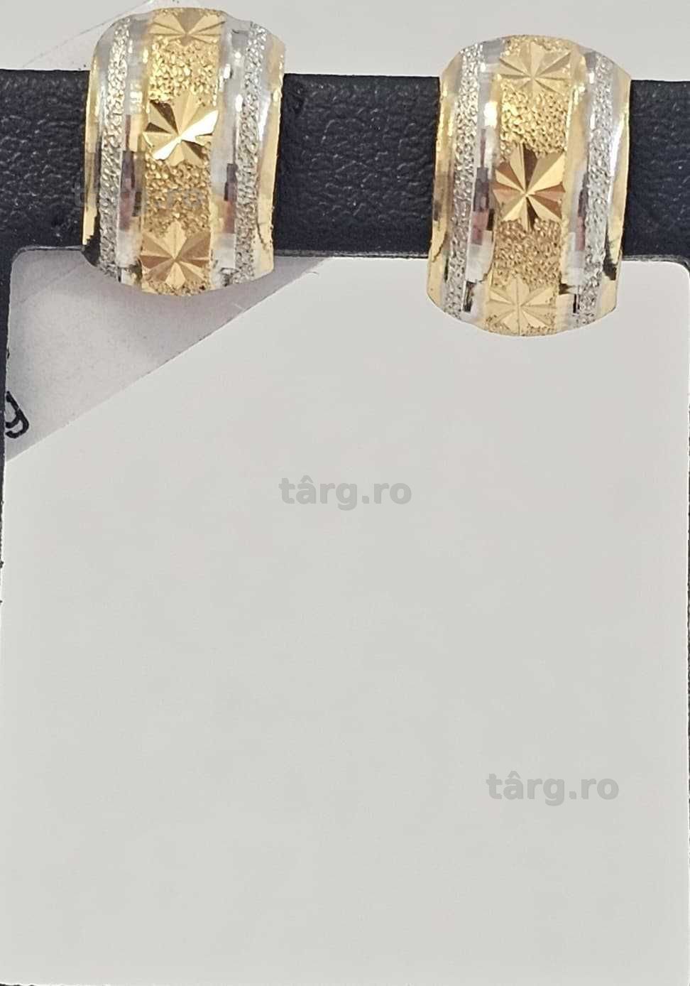 Cercei Aur 18K 1.60g (AG35 B:35206.1) Garantie 2 Ani!