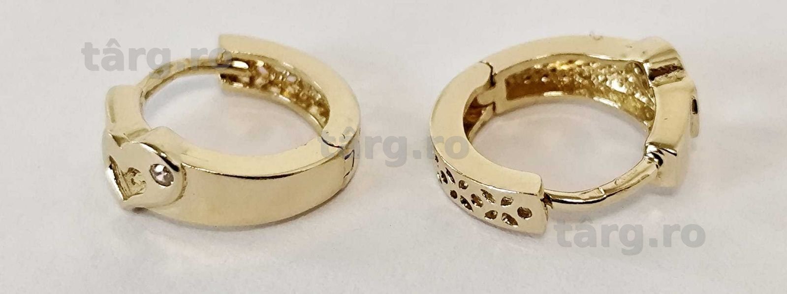 Cercei aur 14 k 2.64gr (AG35 B 34837) Garantie 2ani! 3