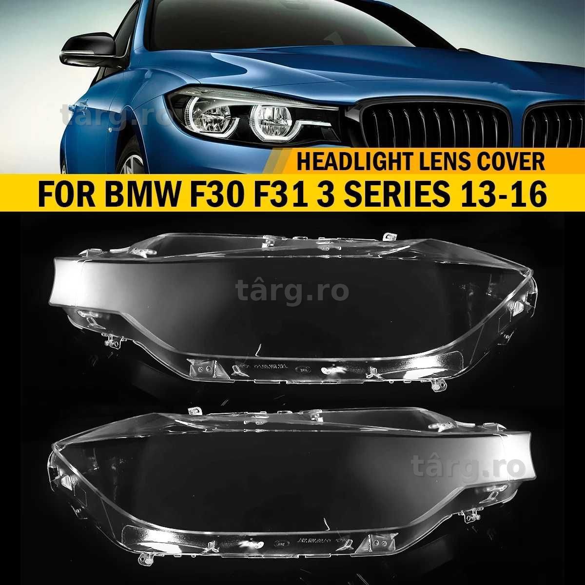 Sticla Far Stanga Dreapta BMW Seria 3 F30 F31 NFL Xenon Halogen, 13-15