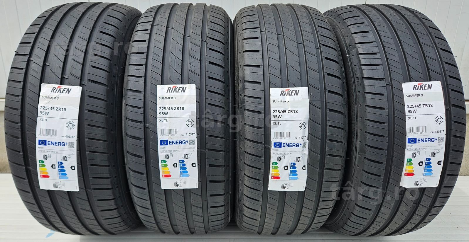 225/45 R18 95w xl RIKEN ( by Michelin) Anvelope vara protectie janta