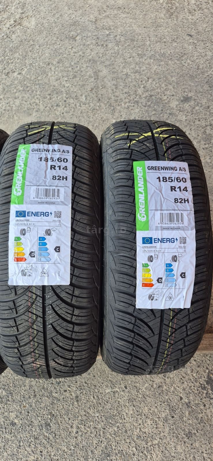 4 anvelope M+S noi Grenlander 185/60/14,dot 2026.Pretul este pe bucata. 2