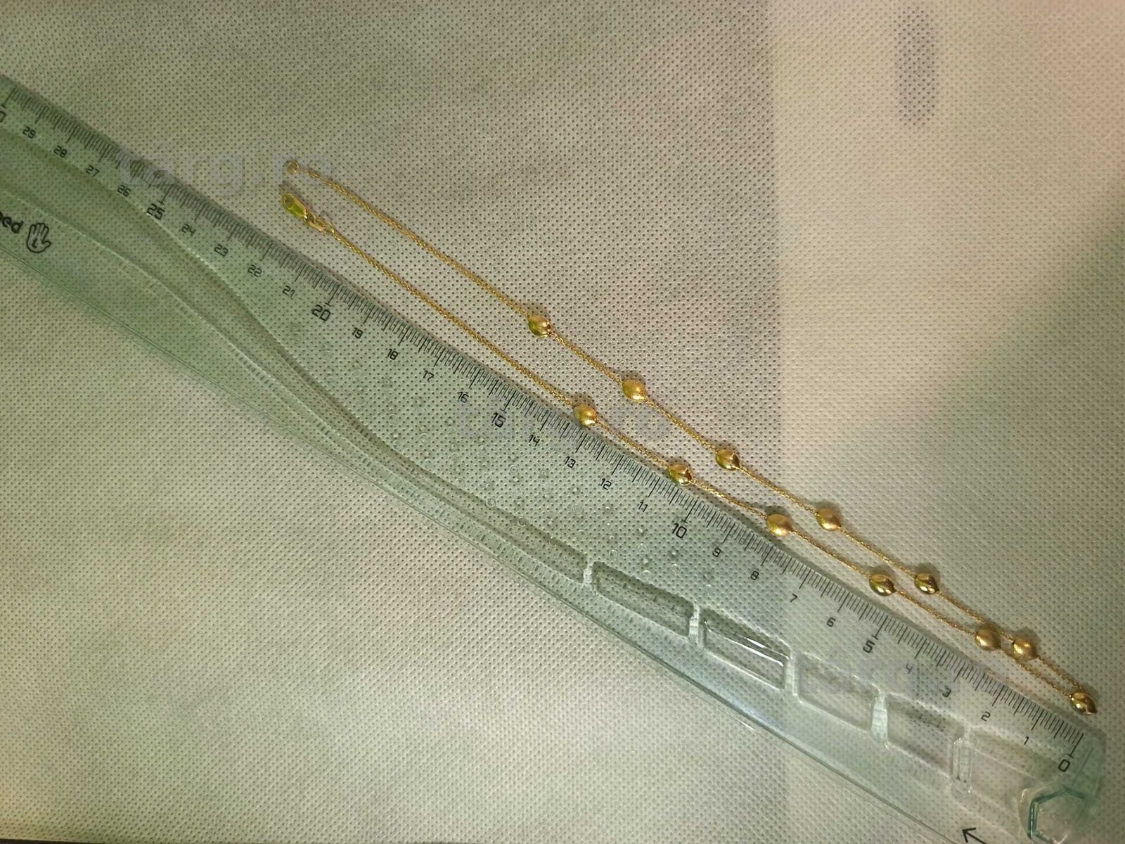 (Ag41) Colier aur, 14K b6069.1 Certificat de garanție 3