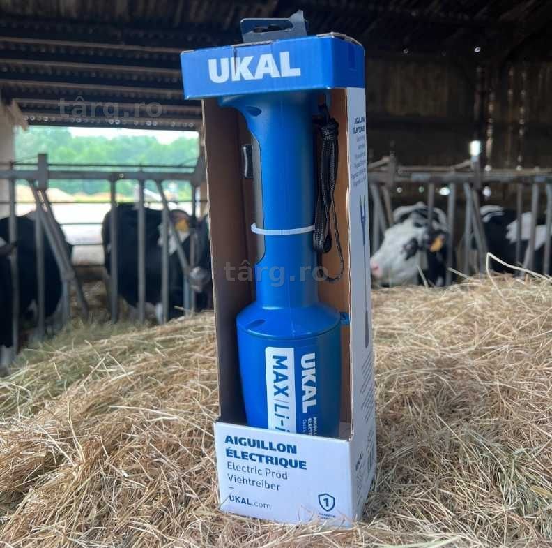 Dispozitiv electroshock bovine UKAMAX Electric UKAL – aparat electric pentru ghidare și control animale