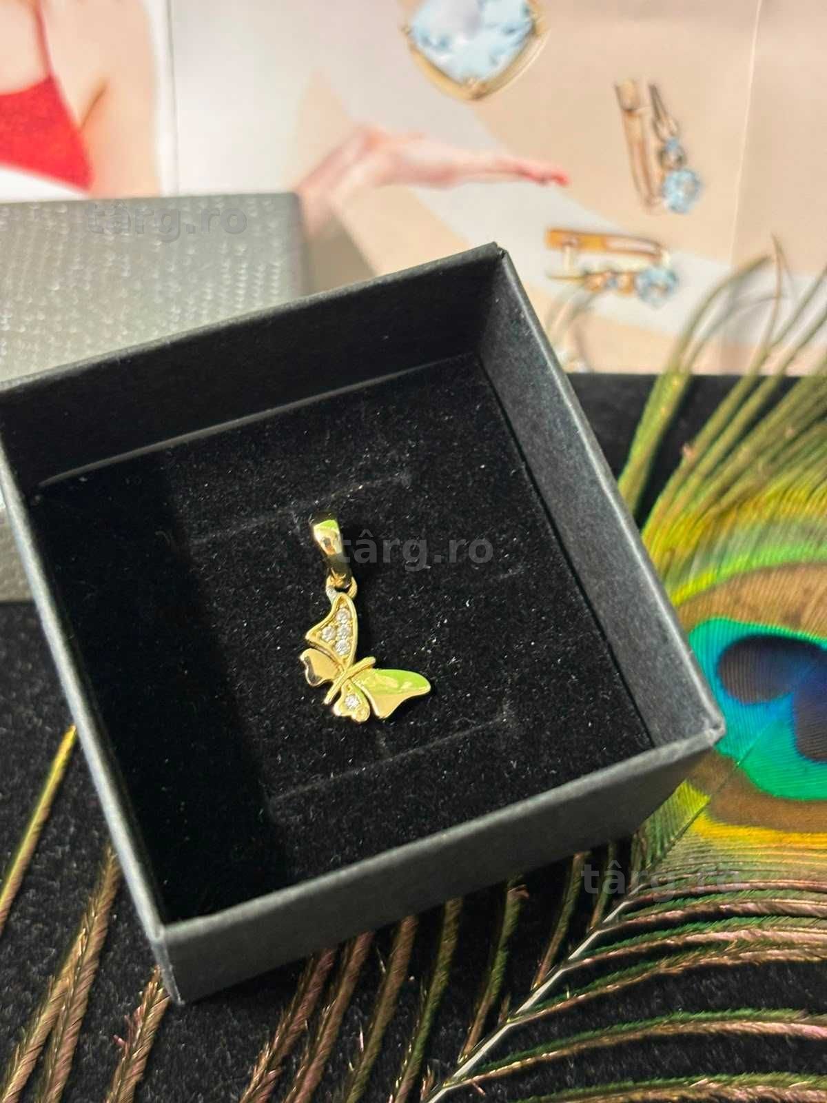 Medalion aur 14k 0.096g (B.61441.2-Tatarasi) Garantie 2 ani-430 lei