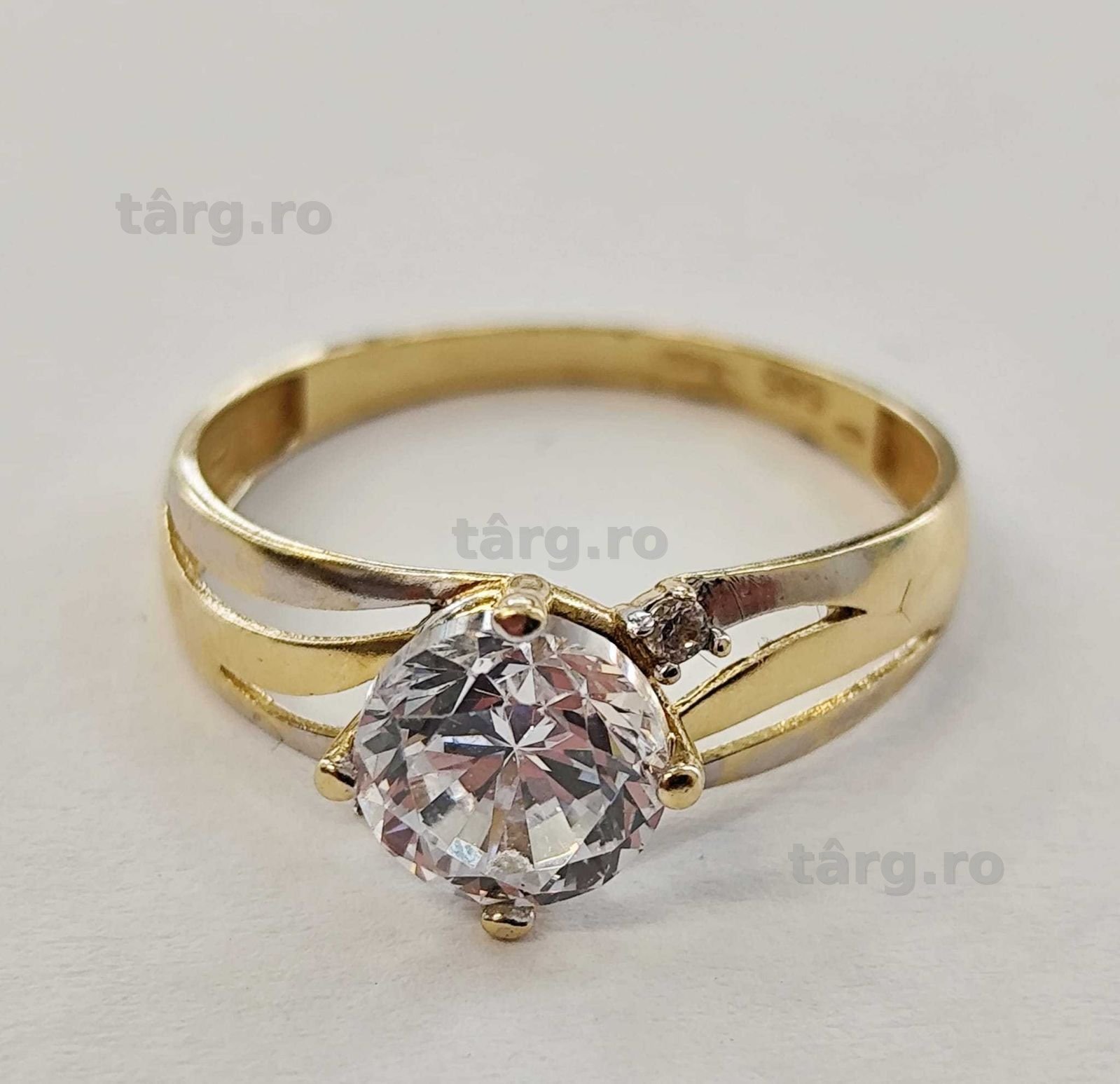 Inel aur 14 K 2.09gr (AG35 B 27928.3/32) Garantie 2ani ! 2