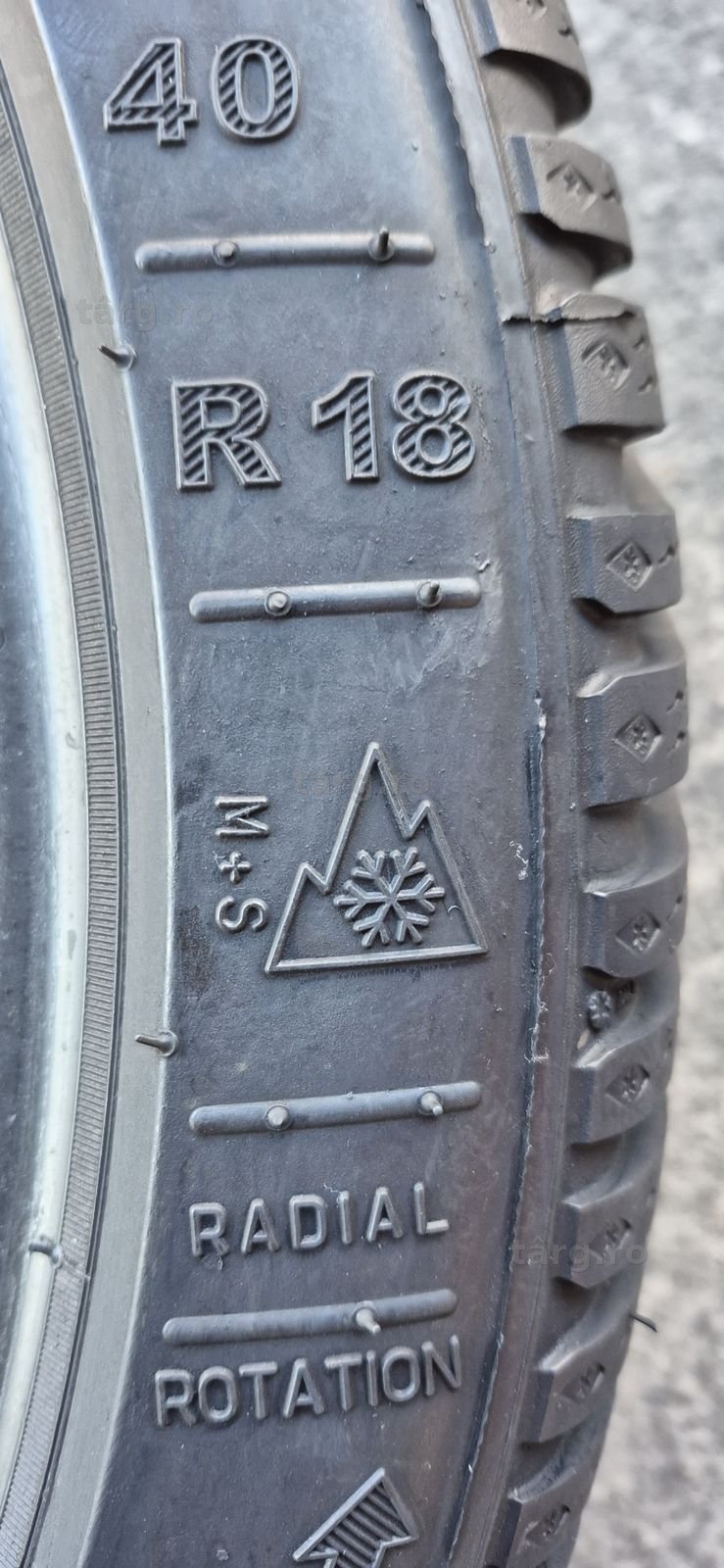 4 anvelope iarna  noi Kleber,235/40/18.Pretul este pe bucata. 8