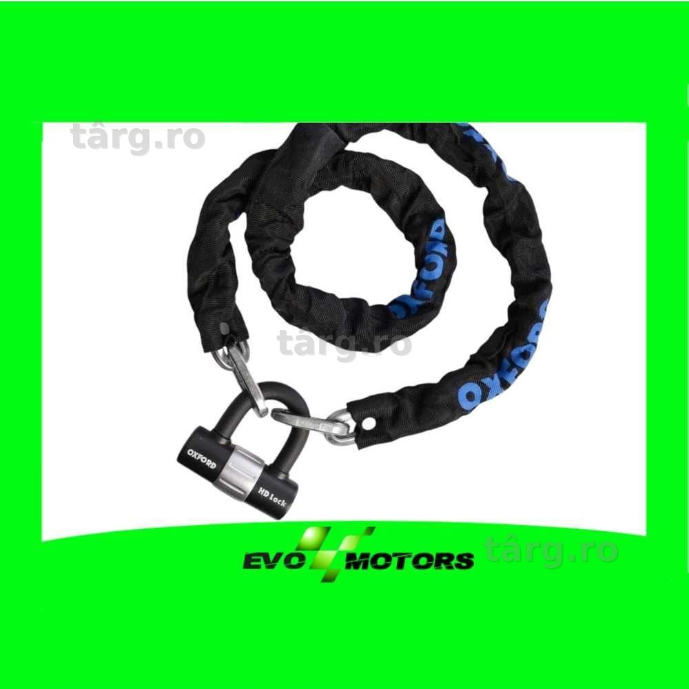 Lant Antifurt Motocicleta Atv OXFORD Heavy Duty 10mm cu Lacat
