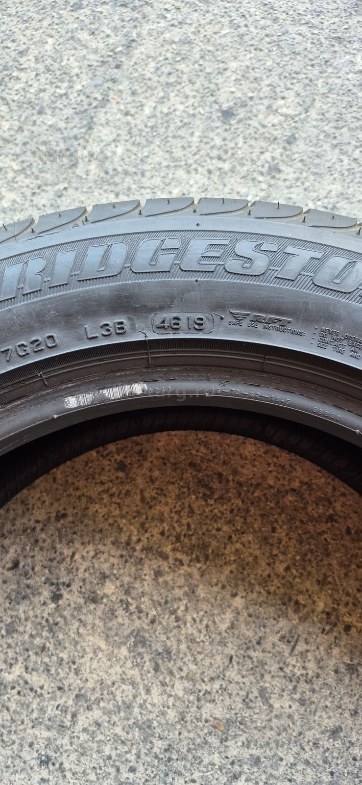 4 anvelope vara runflat ca noi Bridgestone 205/60/16.Pretul este pe bucata. 7