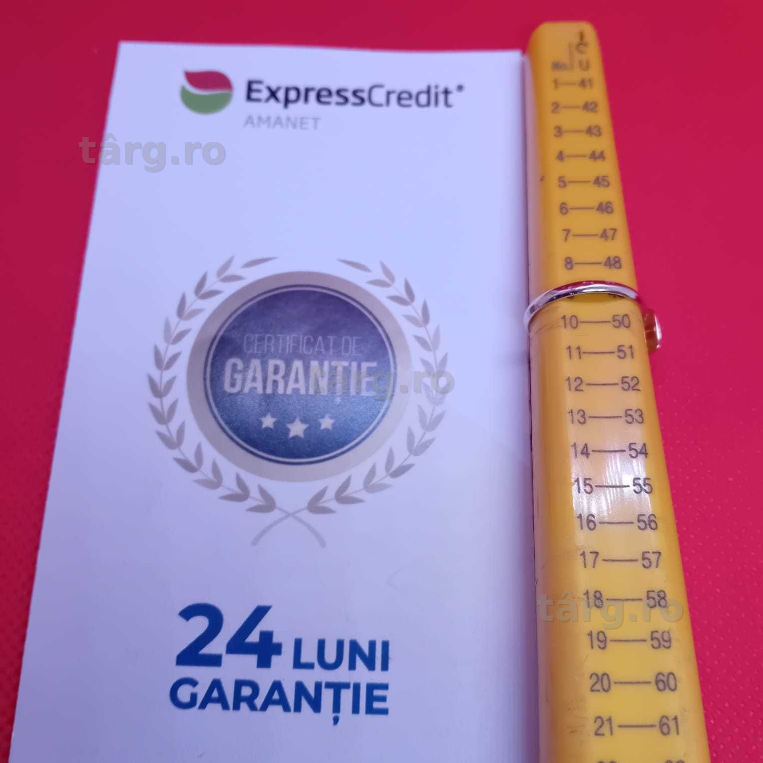 Inel  aur 14k 1.47g (Ag4 Dacia B50845.3-Garantie 2 Ani 4