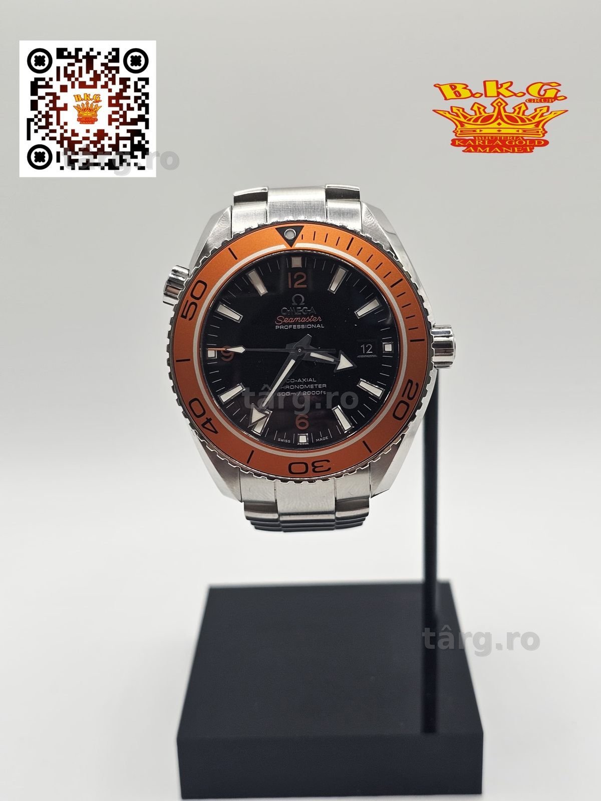 Omega Seamaster Planet Ocean Amanet BKG