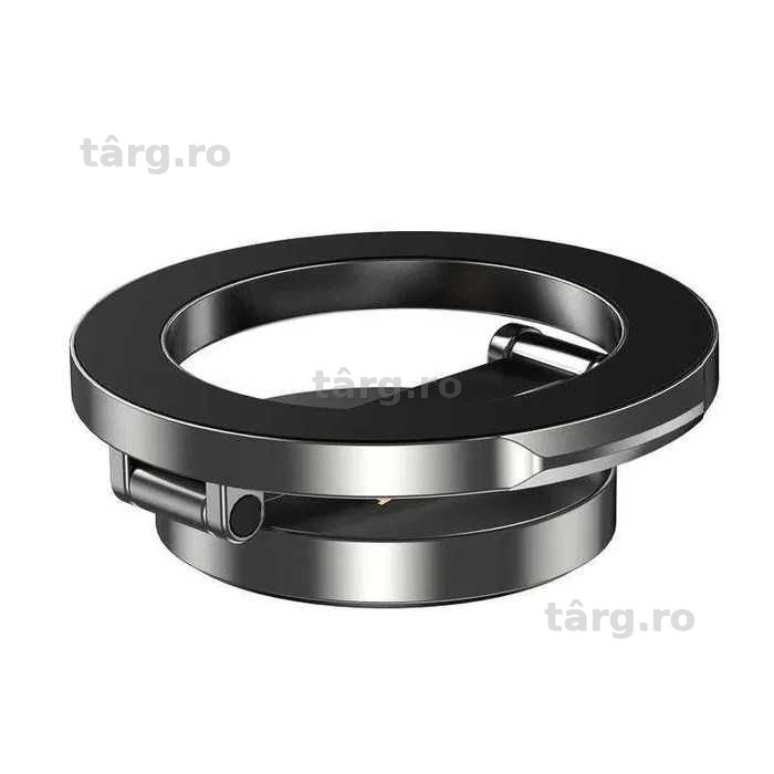 Suport Auto MagSafe, Magnetic, Montaj Bord, Negru 2