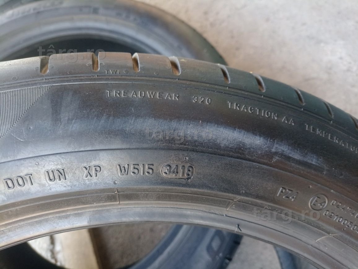 4 anvelope RunFlat Pirelli 2x305/40/20 2x275/45/20 dot 3418 7