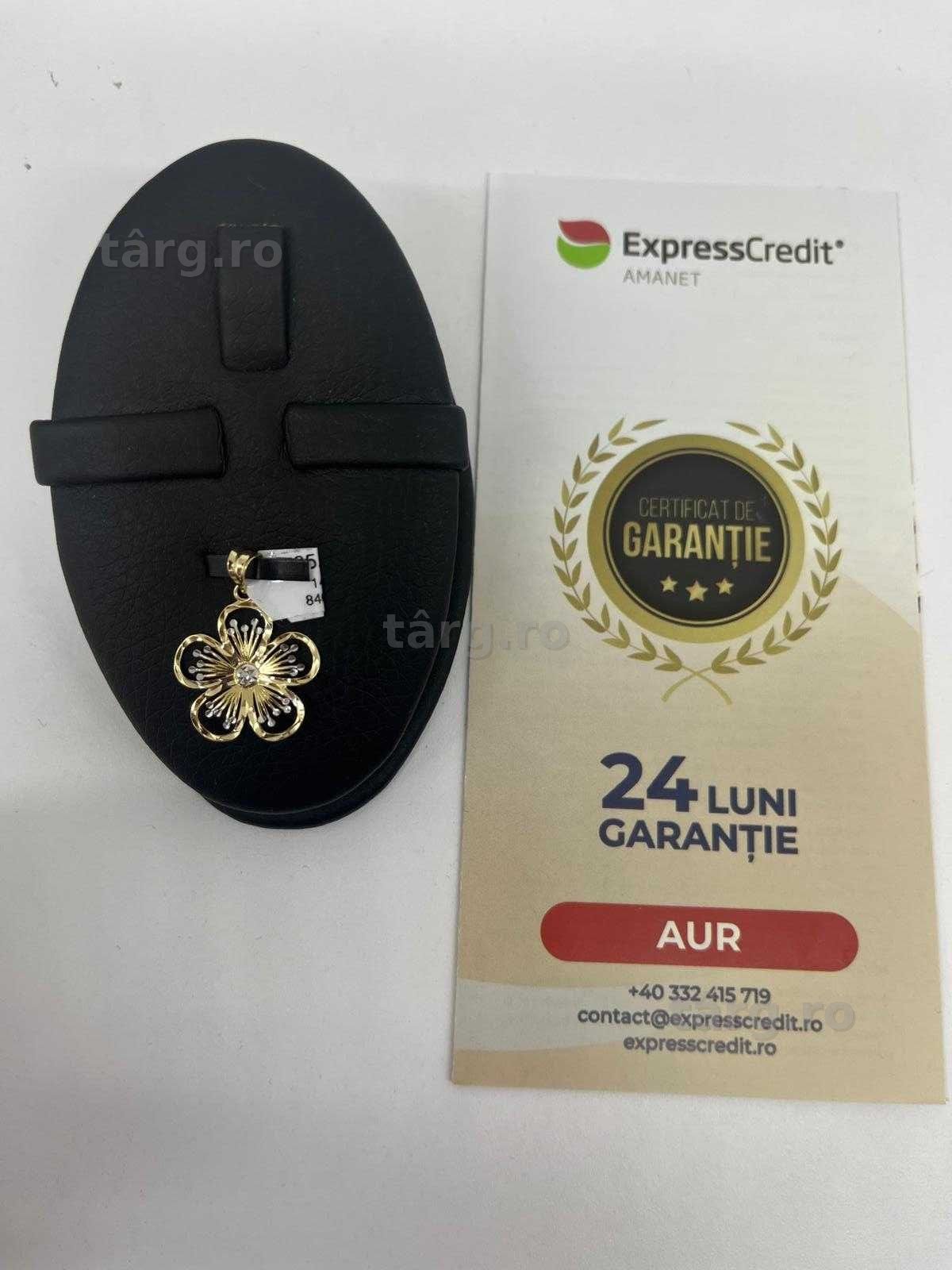 Medalion aur 14K 1.07g ( Galata B8462.3 ) - Garantie 2 ani! 2