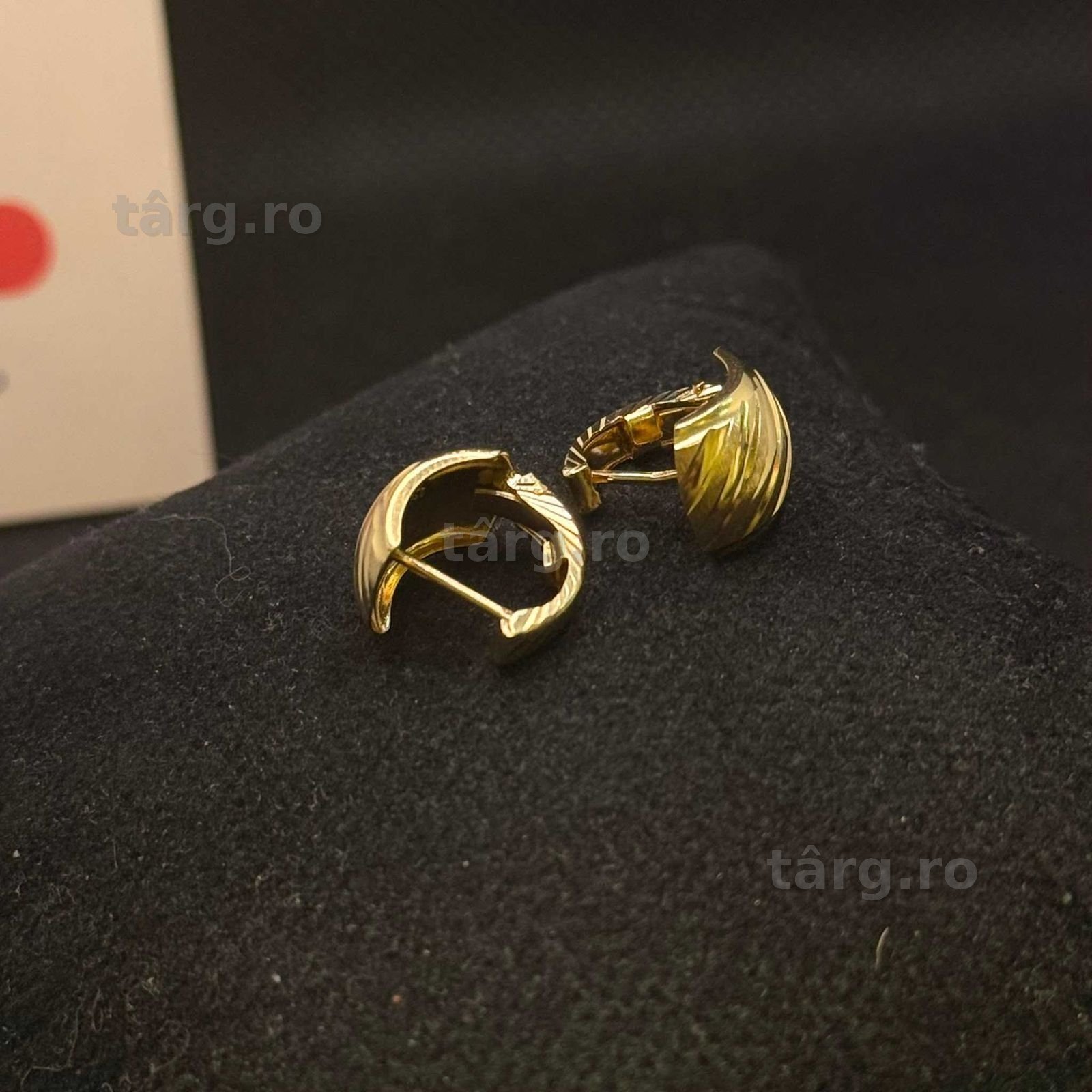 Cercei aur 14K 2.6g (AG15 Gara 1 B34067.1) Garantie 2 ani! 3