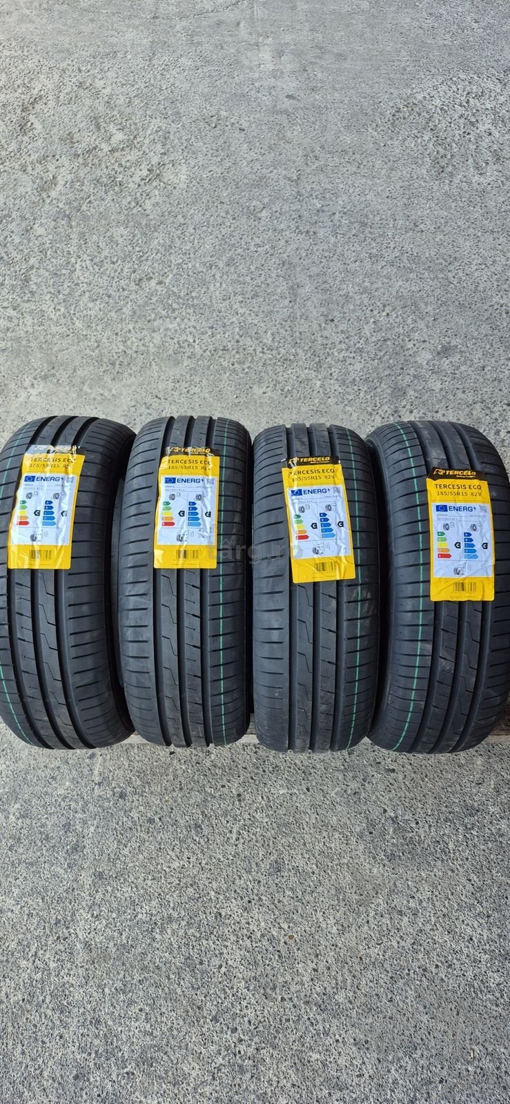 4 anvelope vara noi Tercelo 185/55/15,dot 2025.Pretul este pe bucata.