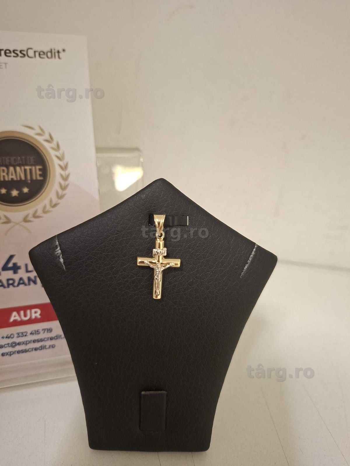 (Ag33)Medalion Aur 14K/Garantie 2 ani 2